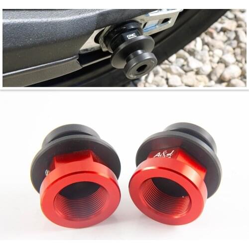 Motorcycle Swing Arm Spools For Ducati Monster695 Monster 696 795 Scrambler800 Scrambler800 Spindle Sliders Accesorios Para Moto