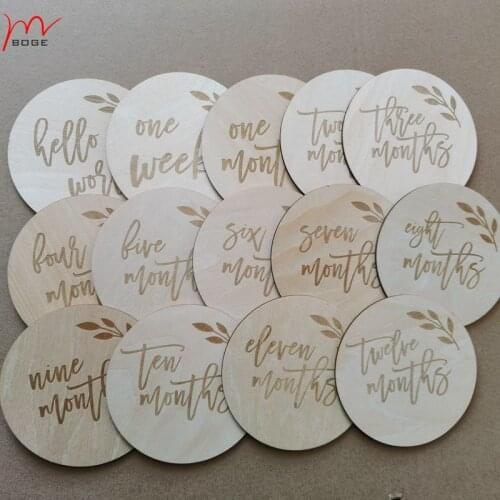 Set of 14 Babys 1st Year Memories MomentsMILESTONE CARDS baby shower souvenirs Newborn Milestone Baby Gift