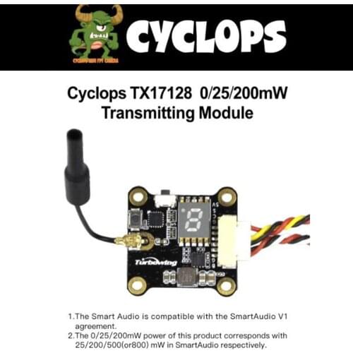 NEW TX17128 0 25mW 200mW Switchable 5.8G 48CH Mini FPV VTX Video Transmitter for 90 100 130 Racing Drone Quadcopter