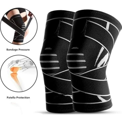 Wholesale Joint Non Slip Knee Pads Powerful Rebound Spring Force Powerlift Support Brace