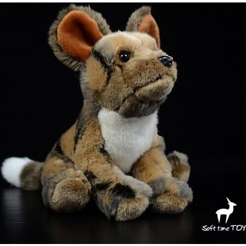 Plush toys children cute Simulation African wild dog simulation doll toy gift