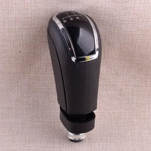 CITALL Manual Gear Shift Knob Fit for Mercedes Benz C Class W203 Saloon T-Model S203 Estate 2001-2004 2005 2006 2007 5 Speed