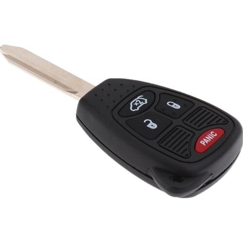 Replacement Car Keys Combo Remote Key Fob Controller For 2005-2009 Jeep Auto