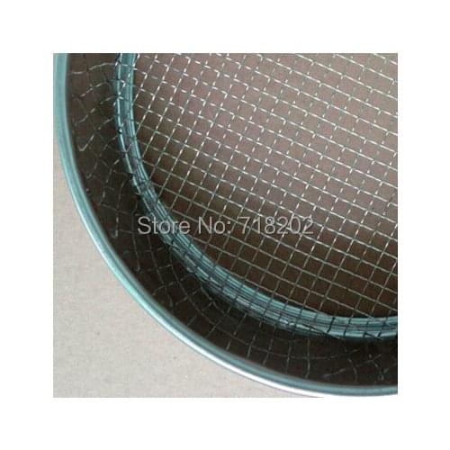 25cm*5cm STAINLESS STEEL STANDARD TEST SIEVE( 5mesh/4mm)---one layer frame-1pc/lot