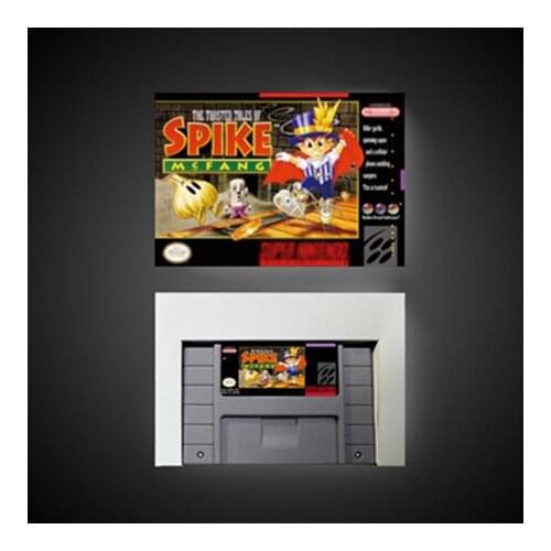 The Twisted Tales of Spike McFang - RPG Game Card Battery Save US Version Retail Box