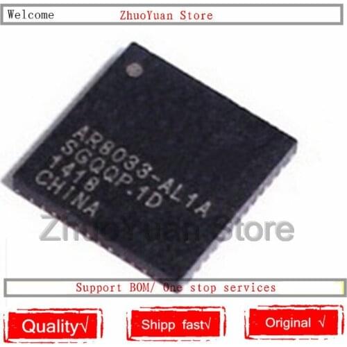 1PCS/lot New original AR8033 AR8033-AL1A QFN48 Ethernet IC chip QFN48
