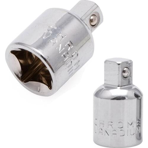 3/8" Convert To 1/4" Ball Lock Ratchet Socket Adapter Reducer Converter Tool H02