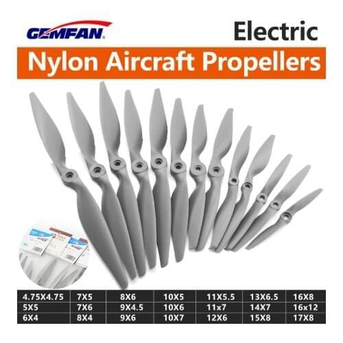 4pcs/lot GEMFAN 9x6/10x5/10X6/10x7 Nylon glass fiber electric propeller RC Replace APC