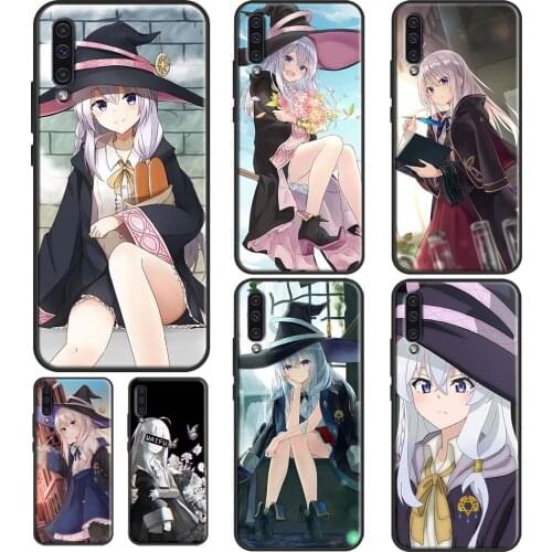 Elaina Majo No Tabitabi Anime Case For Samsung A32 A52 A72 A12 A42 A21S A20e A11 A31 A41 A51 A71 A10 A50 A70 A20S A02S