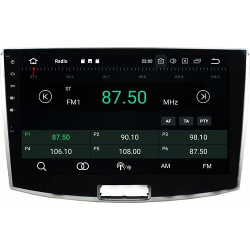 10.1" 6 Core PX6 Android 9.0 Car Multimedia Player For VW Magotan Passat 2012-2016 Radio Car Stereo 2 Din Canbus 4+64G Audio DSP