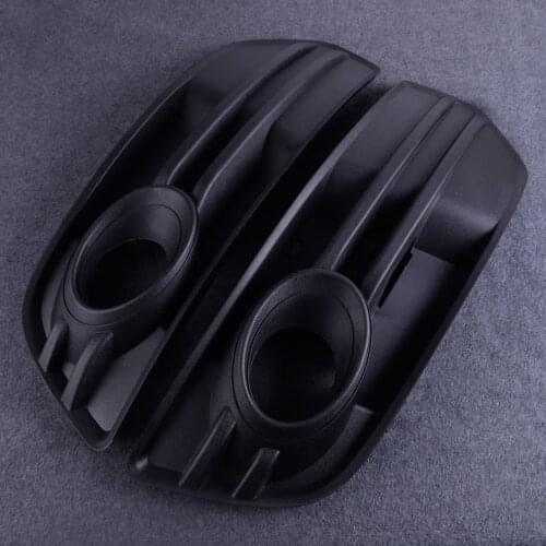 Beler 8R0807681A01C 8R0807682A01C 1 Pair Front Bumper Vent Grill Fog Light Grille Cover Fit For AUDI Q5 2009 2010 2011 2012