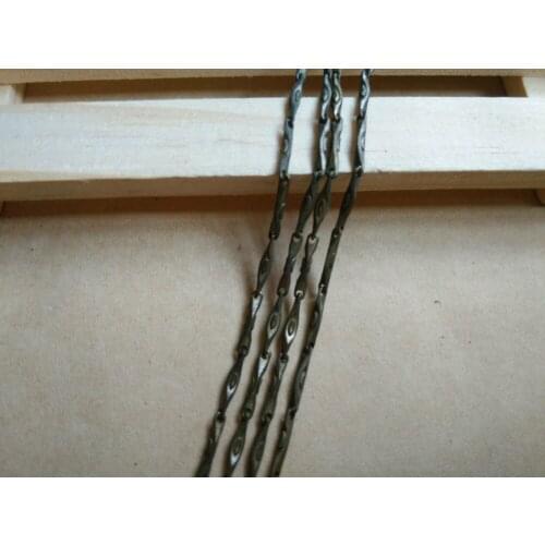 Bracelet necklace material DIY steel chain accessories Jewelry parts brass chain/2.3*11MM SMB1023
