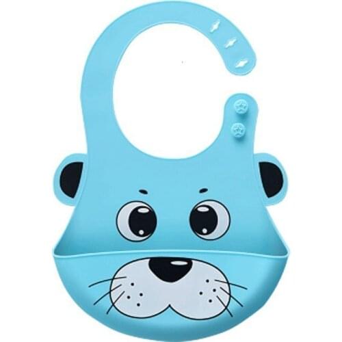 Baby Bibs Waterproof Silicone Feeding Baby Saliva Towel Newborn Cartoon Aprons Baby Bibs Adjustable Different Styles Of Bibs