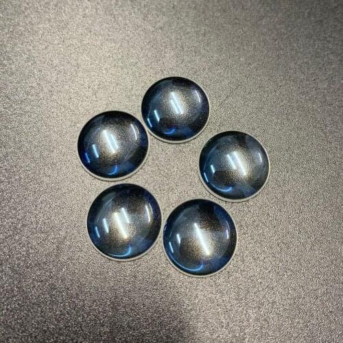 Diameter 12.746mm Concave Convex Lens H-ZLAF68B Optical Glass Meniscus Lens 12.29mm Short Focal Length Laser Device DIY