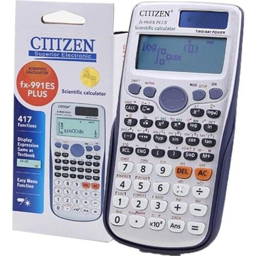 Gtttzen fx-991es PLUS matrix complex solution system of equations student function scientific Programming Science abacus