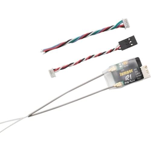 Jumper R1+ Receiver 16CH Sbus RX Compatible Frsky D16 Mode Radio Remote Controller support Jumper T16