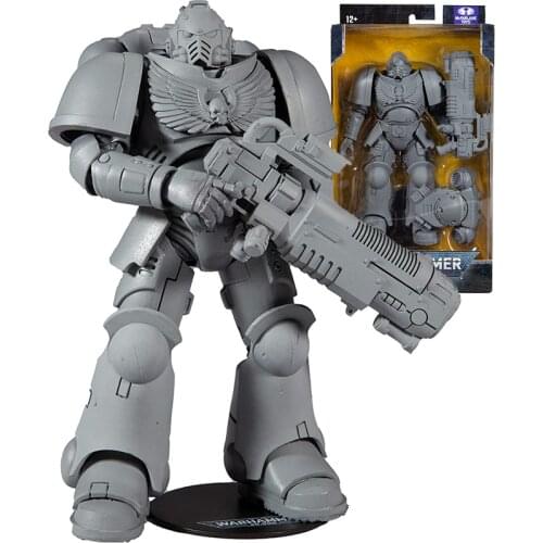 In Stock 17Cm Warhammer 40K Wave 2 - Primaris Space MarineHellblaster (AP) Collection Action Figures Model Toys for Boy Gift