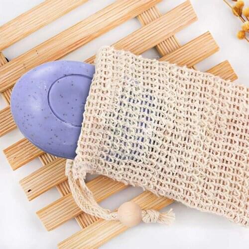 36 Pcs Soap Bag Pouch Soap Saver Bag Handmade Soap Bag Mesh Soap with Drawstring for Bath Shower Use