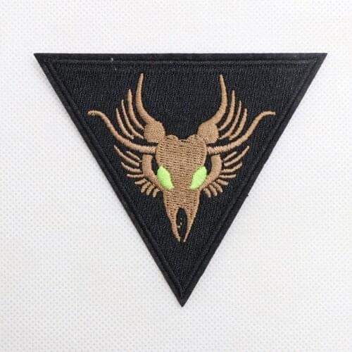 Moto PATCHES Sheeps Head Patches Rider Rock Heavy Metal MC Motorcycle Biker Vest Costume Embroidered Iron On