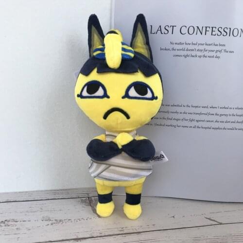 Soft Animal Crossing Stuffed Plush Toys Isabelle Nook Chrissy Tasha Flora Bunnie Plush Doll Children Gifts for Kids