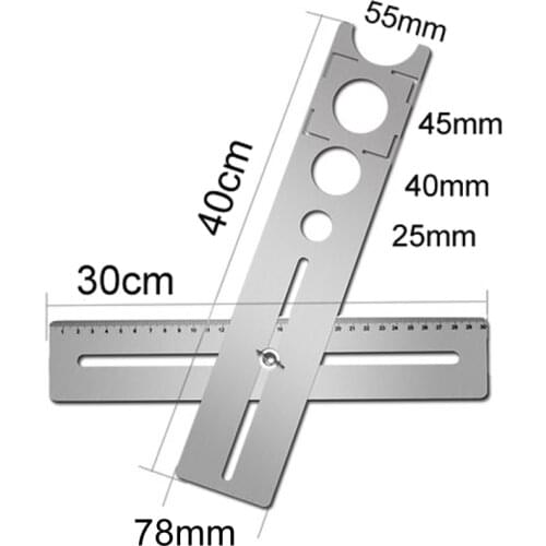 1 PC Adjustable masonry Drill Bit Set Ceramic Tile Glass Hole drill Guide Openings Locator cutter Construction tools