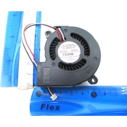 NEW FOR TOSHIBA 5020 12V 150MA CL-5020L-01 Yatu DS211 bulb fan/ASK baoxima A1270 projector fan