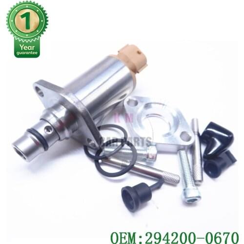 New SCV 294200-0670 8981305080 Fuel Pump Suction Control Valve 898181830 2942000670 2940090670 294009-0670 for suzuki