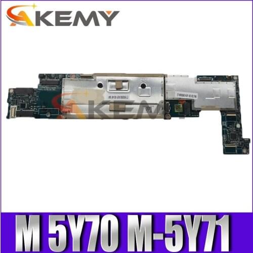 Original Laptop motherboard For DELL Venue 11 pro 7350 Core M 5Y70 M-5Y71 SR216 Mainboard CN-05XH01 05XH01 ZAU70 LA-B331P DDR3