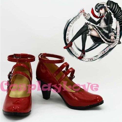 Danganronpa Dangan Ronpa Celestia Cosplay Shoes Boots Hand Made Custom-made For Halloween Christmas Festival CosplayLove