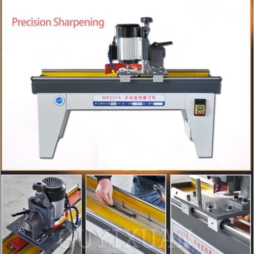 GUYX 220V Woodworking Knife Sharpening Machine Grinding Drill Commercial use Bench straight edge grinder machine