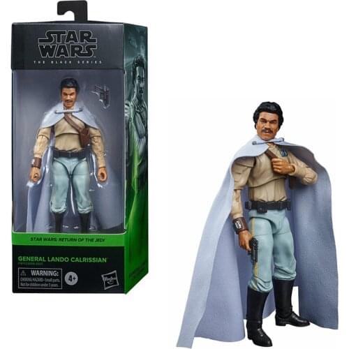 Star Wars The Black Series General Lando Calrissian Toy 6-Inch-Scale Return of The Jedi Collectible Figure Kids