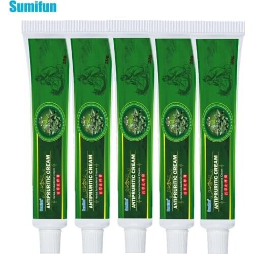 Sumifun 1/2/5pcs Eczema Cream Chinese Herbs Antibacterial Cream Dermatitis Pruritus Psoriasis Anti-fungal Infection Ointment
