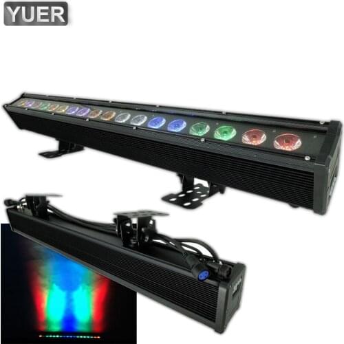 18x18W RGBWA-UV 6IN1 LED Wall Wash Light DMX 512 LED Bar DMX Line Bar Wash Stage Light For Outdoor DJ Party Horse Race Lamp