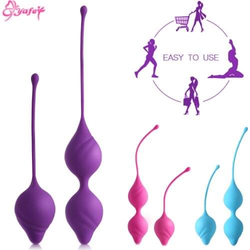 Sex Toys for Women Silicone Smart Ball Kegel Ben Wa Vagina Tighten Exercise Machine Vaginal Geisha Balls Adult Sex Product