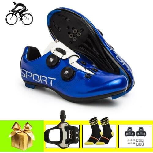 Cycling Shoes for Men Women Sapatilha Ciclismo Self-locking Breathbale Supertstar Professional Self-Locking Bicycle Footwear