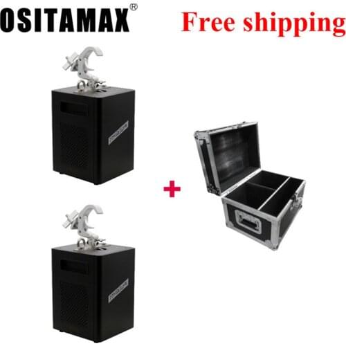 2+flycase 650w Cold Firework Spark Machine Stage Fireworks Sparklers Waterfall Upside Down Flam Fountain Remote Pyro