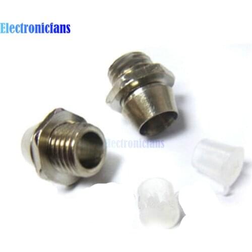 20PCS 3mm Clip Chrome Metal Bezel LED Holders Mounts