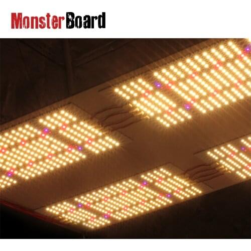 480W Dimmable Quantum Led Grow Light LM301H V4 Mix Uv Ir 2 Switches HYDRO Light Board