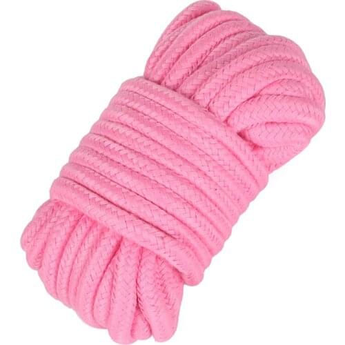 5/10M Cotton Sex BDSM Bondage Ropes Flirting Tied Rope SM Slave Bondage Fixed Body Rope Adult Games Sex Toys For Woman Couples