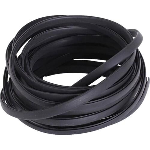 80% Hot Sale 6M Black Moulding Trim Strip Car Door Scratch Protector Edge Rubber Guard Cover