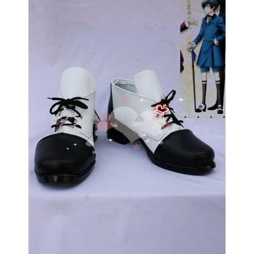 Black Butler Ciel Phantomhive cosplay shoes anime shoes Tailor-Made