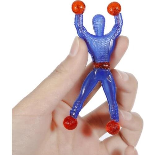 Childrens Simulation Mini Character Toy Climbing Wall Hanging Novelty Funny Toys Children Baby Gift Juguetes