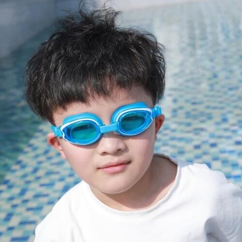 Kids Swimming Goggle Boy Girls Silicone Waterproof Anti Fog Water HD Children Eyewear Water Sports Accessory