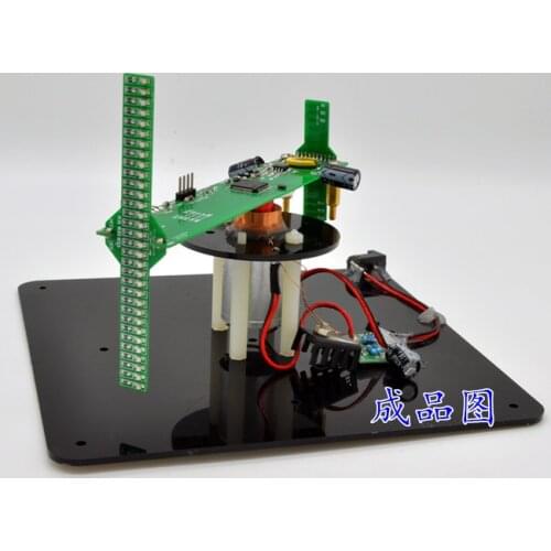 Two-axis Three-dimensional Rotation LED Electronic Training Kit Welding Parts LED Light POV