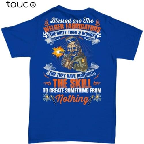 Welder T-Shirt For Men Weld Fabricator Welding Tee Gift For Welders Metal Worker