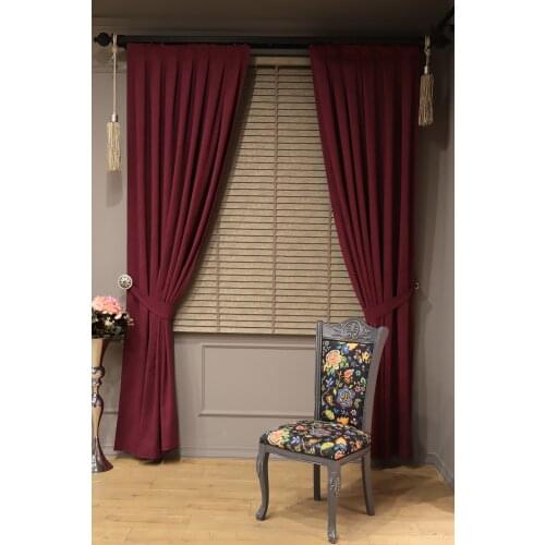 Ready Backdrop Curtain. Pleated Backdrop Curtain. Panama. Ready made Curtain. Fitted Wing. Wing Curtain 80 cm x 265 cm