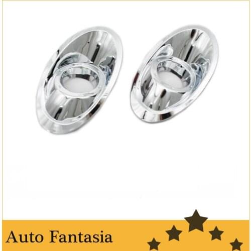 Chrome Front Fog Light Cover for Ford Fiesta-Free Shipping