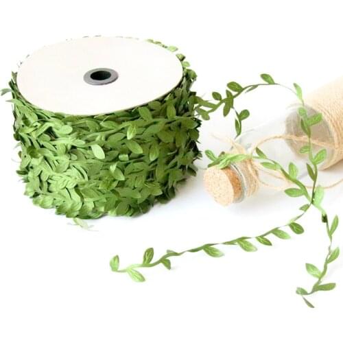 5Meters Pretty Artificial Flowers Vine Christmas for Home Wedding Car Decor Accessories Fake Plant Leaf Vine DIY Wreath Material
