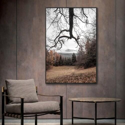 Modern Natural Landscape Posters and Prints Wall Art Canvas Painting Creative Desige Picture for Living Room Home Decor No Frame