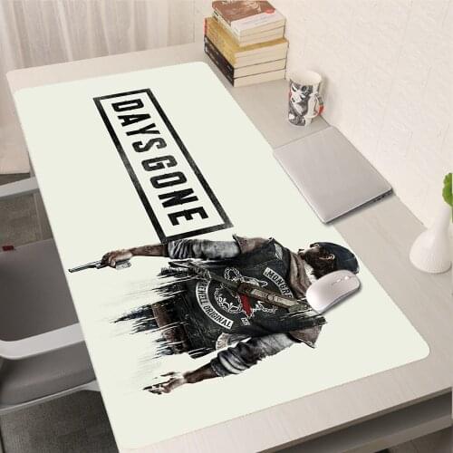 Computer Accessories Large Gaming MousePad Days Gone Keyboard Carpet Mouse Pad No Slip Rubber Table Rug 900X400 CS GO Desk Mat